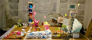 Das erste von der Korail-Jugend mit Paraa gebaute Traummodell. Das erste von der Korail-Jugend mit Paraa gebaute Traummodell.
